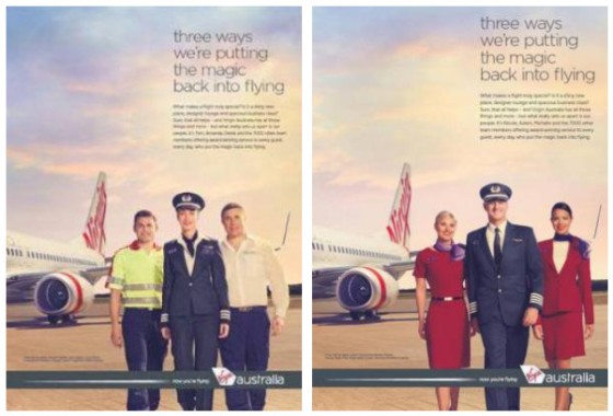 First look at Virgin Australia’s New Print Campaign