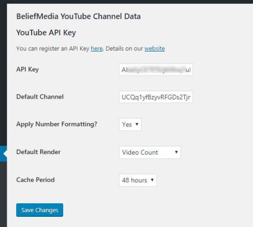 Retrieve Total YouTube Channel Views, Subscribers, and Video Count (with PHP or WordPress Shortcode)