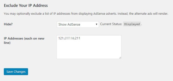 Simple AdSense WordPress Plugin