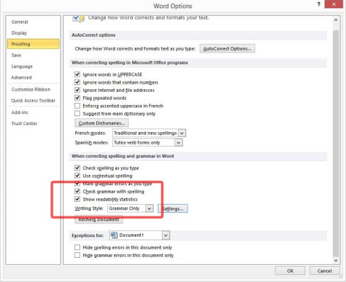 Flesch Readability in Microsoft Office Count Sentences, Words, and Syllables to Return a Flesch Reading Ease Score