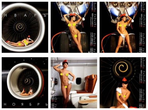 Aeroflot’s Nude Cabin Crew Calendar