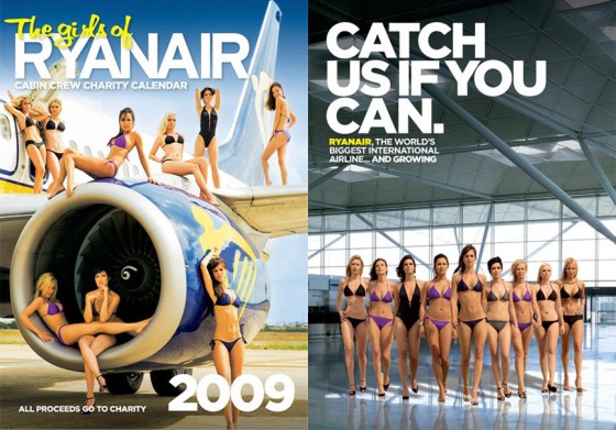 Ryanair Cabin Crew Strip For Charity