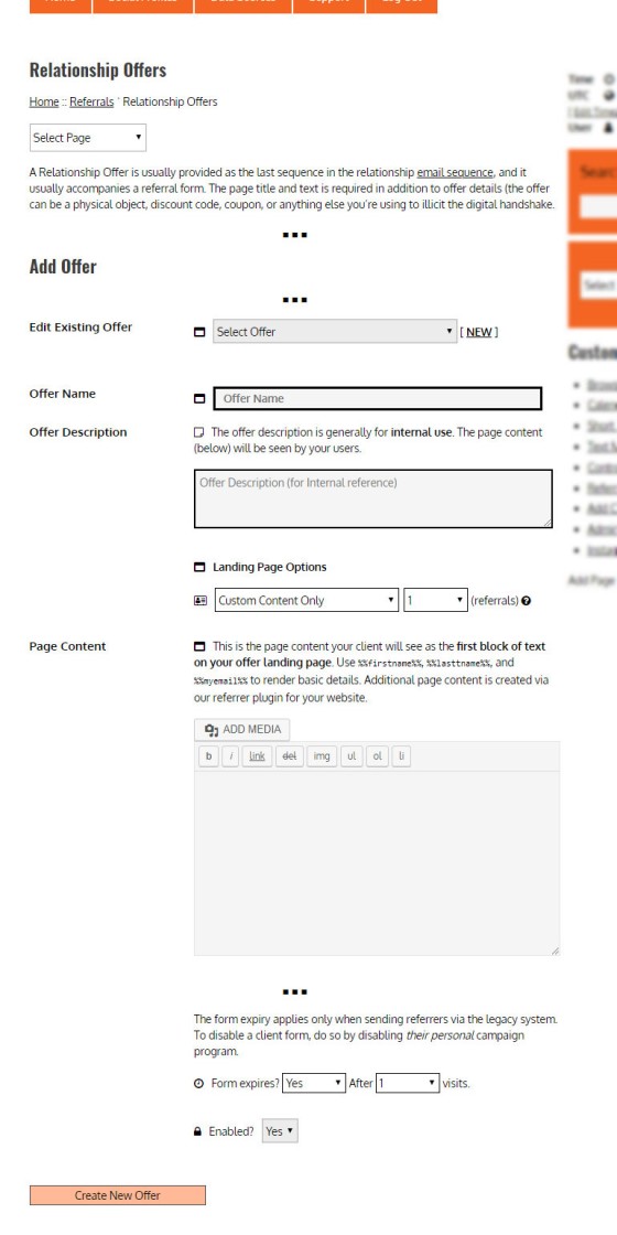 Creating a Relationship (value-based) incentive