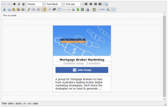 Facebook Group Plugin HTML Code