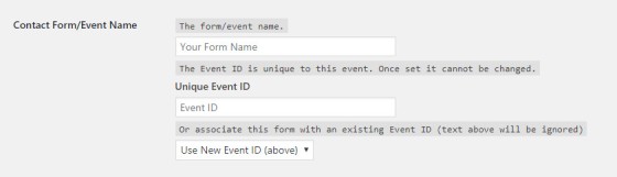 The Event ID The Event ID