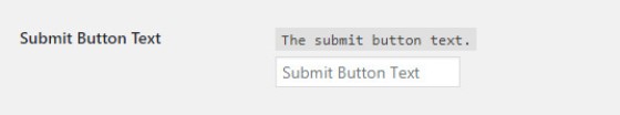 Submit Button Text Submit Button Text