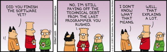 Dilbert Technical Debt