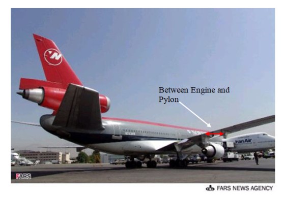 DC10 Engine & Pylon