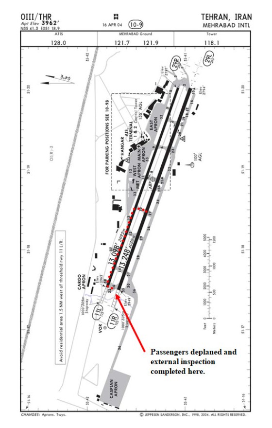 Flight 41 Passengers Disembarked