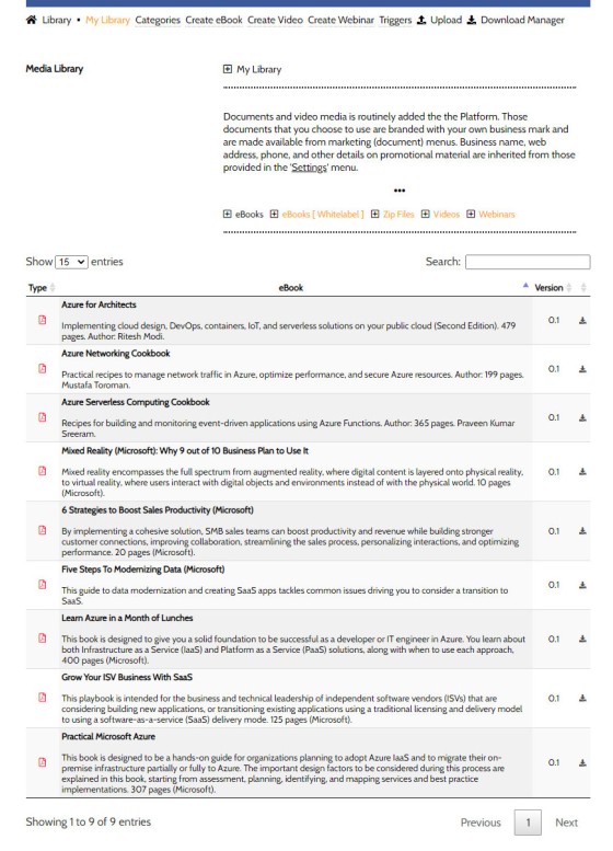 Yabber Document Library