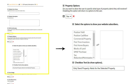 Property Options