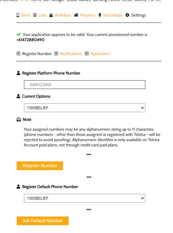 SMS Delivery Reports