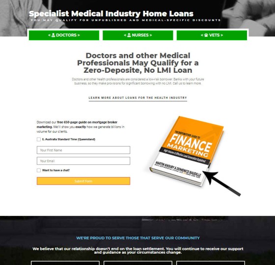 Medico Home Loans Simple Panel