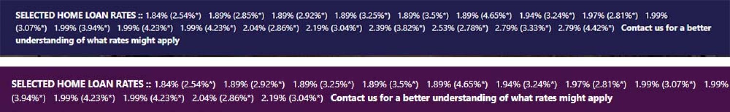 The Bank Rate Ribbon Widget and Website Shortcode – BeliefMedia Digital ...