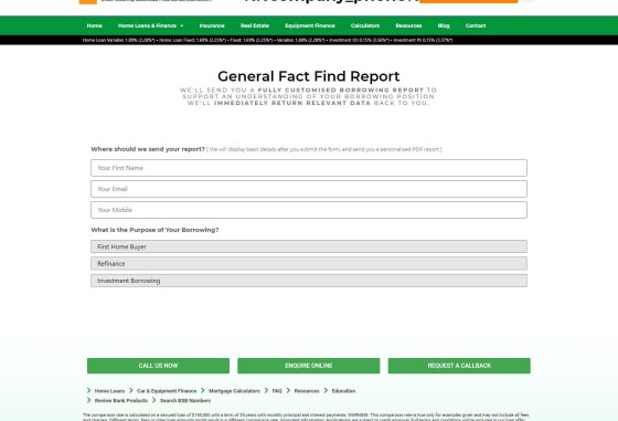 Fact Find Report