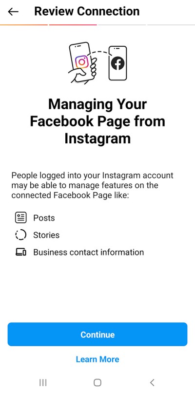 Manage Facebook Page