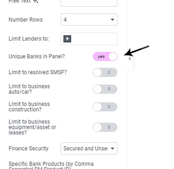 Business Widget Build Options