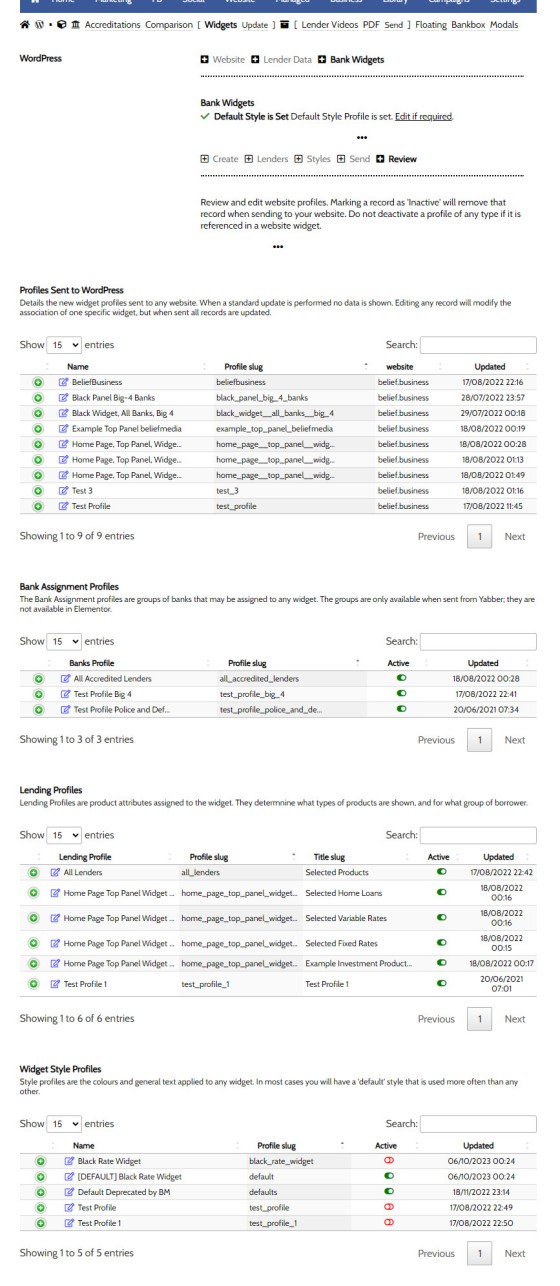 Lender Widget Review