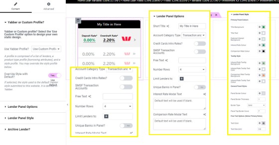 Building a Lender Transaction Widget