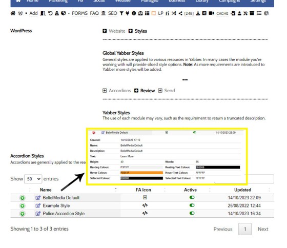 Global Accordion Style Review