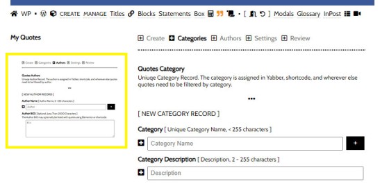 Yabber Quotes Categories and Authors Create