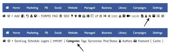 Category Tags Navigation