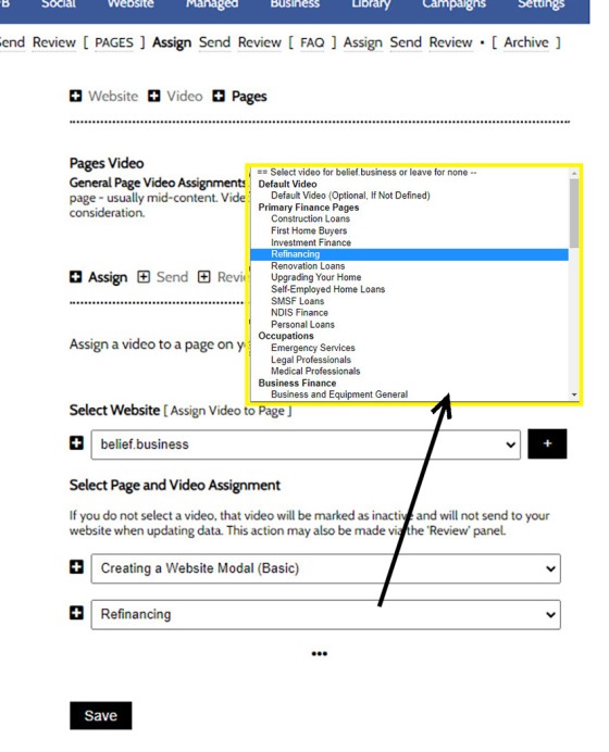 Yabber Assign Page Video Yabber Assign Page Video