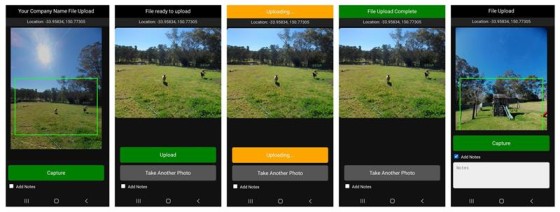 Camera Upload Process