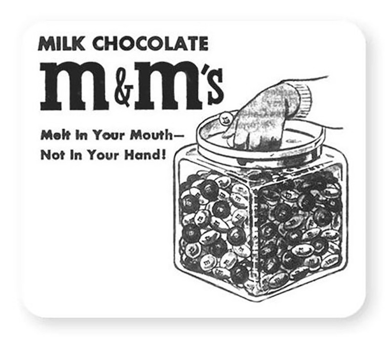 M and M's Advertisement M and M's Advertisement