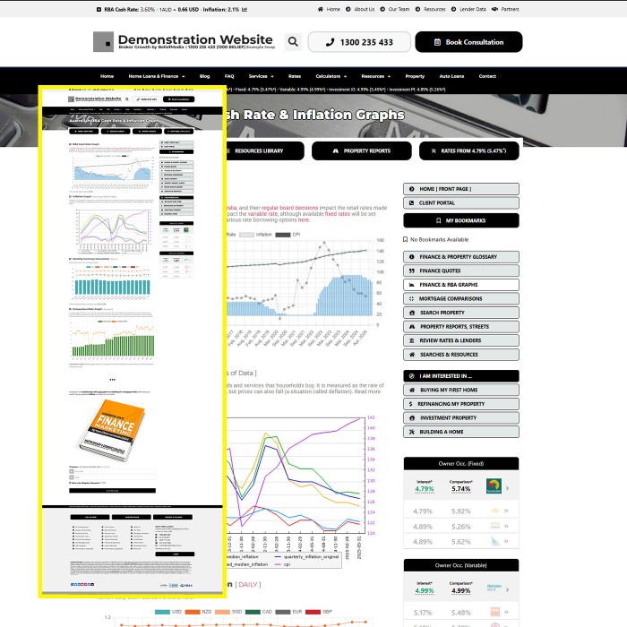 Lender Graphing