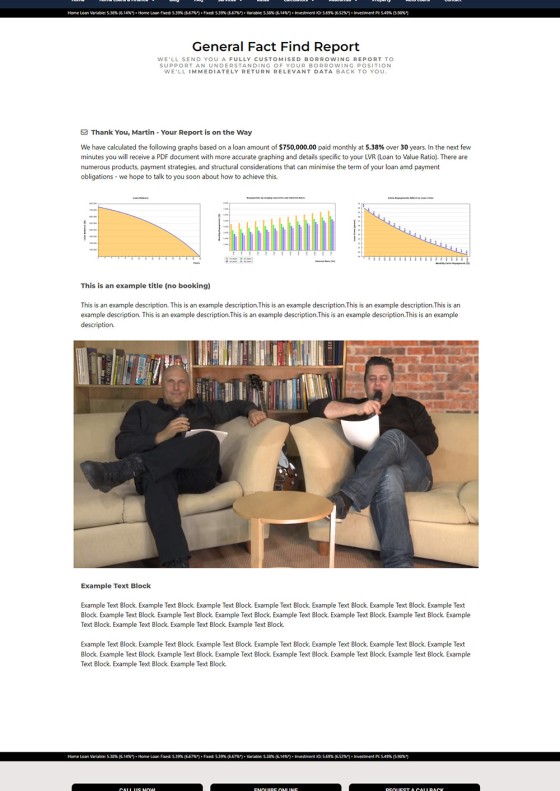 FHB Fact Find Refinance Response FHB Fact Find Refinance Response