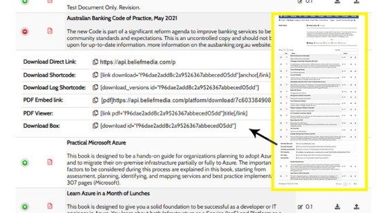 PDF Embed File Manager