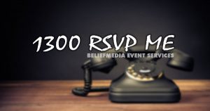 BeliefMedia 1300 RSVPME Service