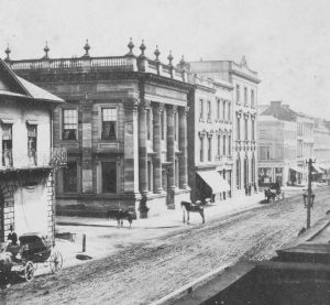 Commercial Bank and Bank of New South Wales, Sydney, 1860