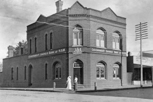 Government Savings Bank of NSW. Bowral. 1916