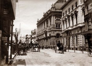 George St, Near King St, 1890