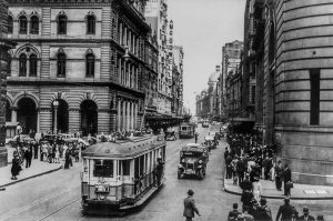 George St, Sydney, 1938