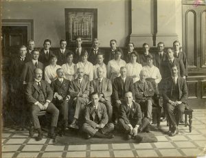 Bank of Australasia Staff in Adelaide, 1917