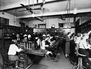 North Sydney Telephone Exchange, 1938