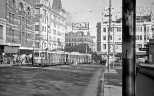 Liverpool Street to Elizabeth Street Sydney, 1959